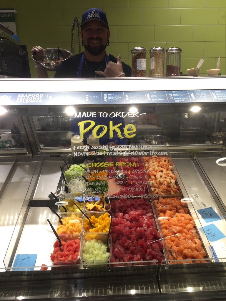 The Poke bar. Mike is too cute to not feature...
