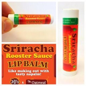 sriracha lip balm