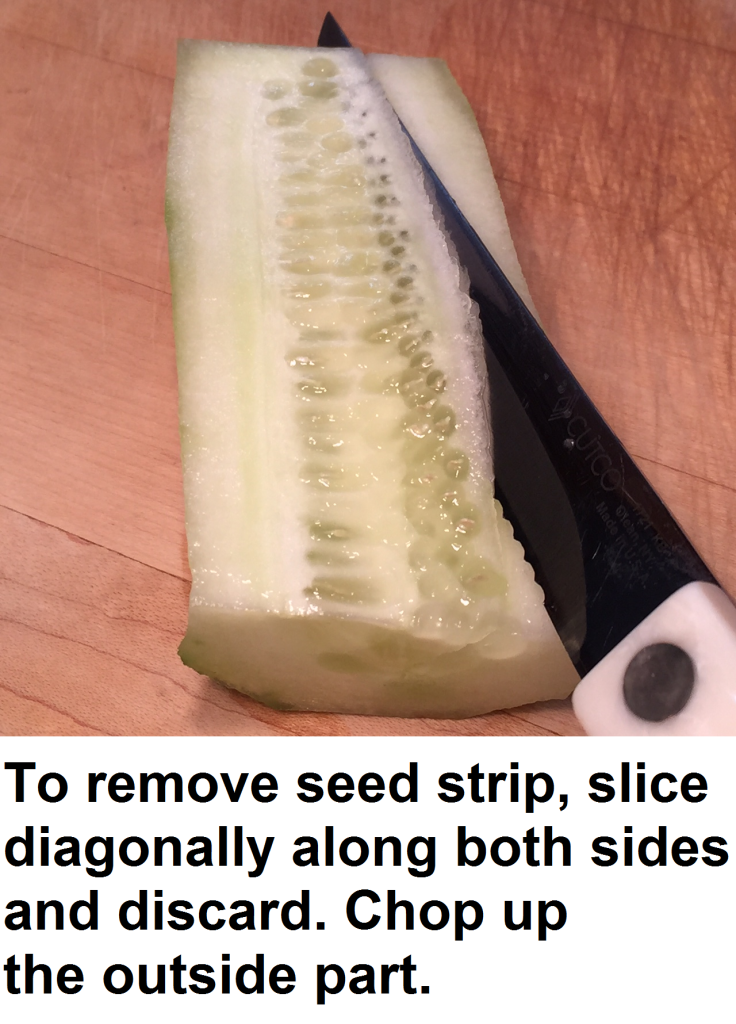 cucumber seed strip