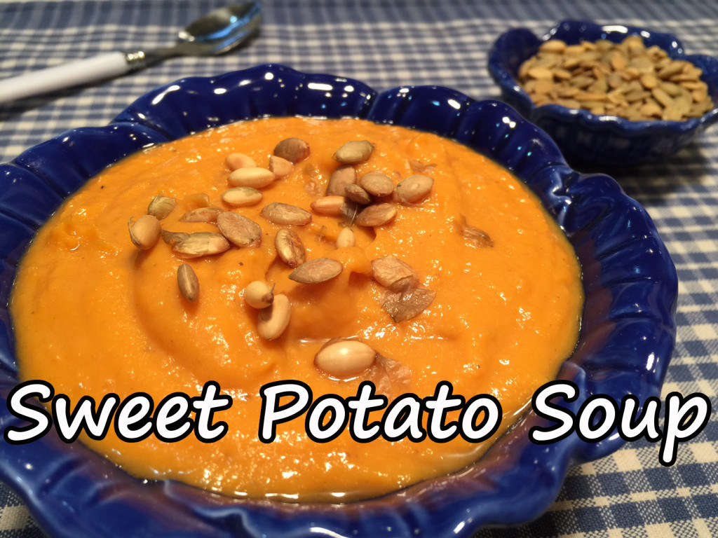 sweet potato soup text