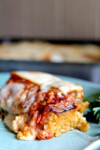 eggplant parmesan casserole