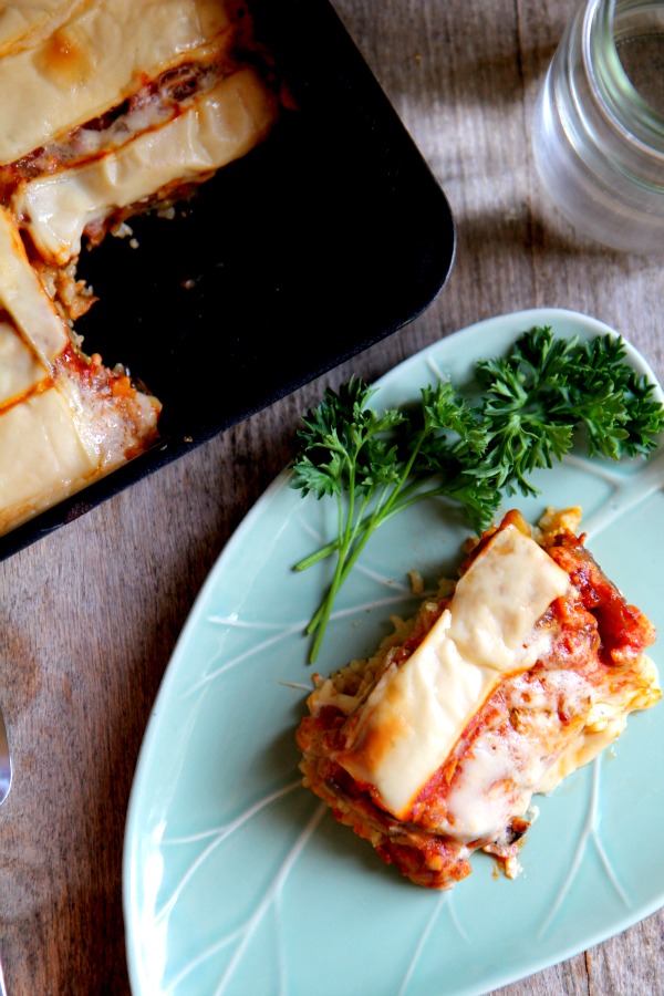 vegan eggplant parmesan