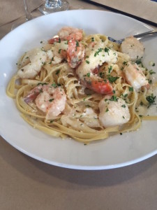 Seafood Alfredo