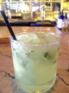 Gordons Cup: Gin, Mint, Lime, and the love of a good bartender.