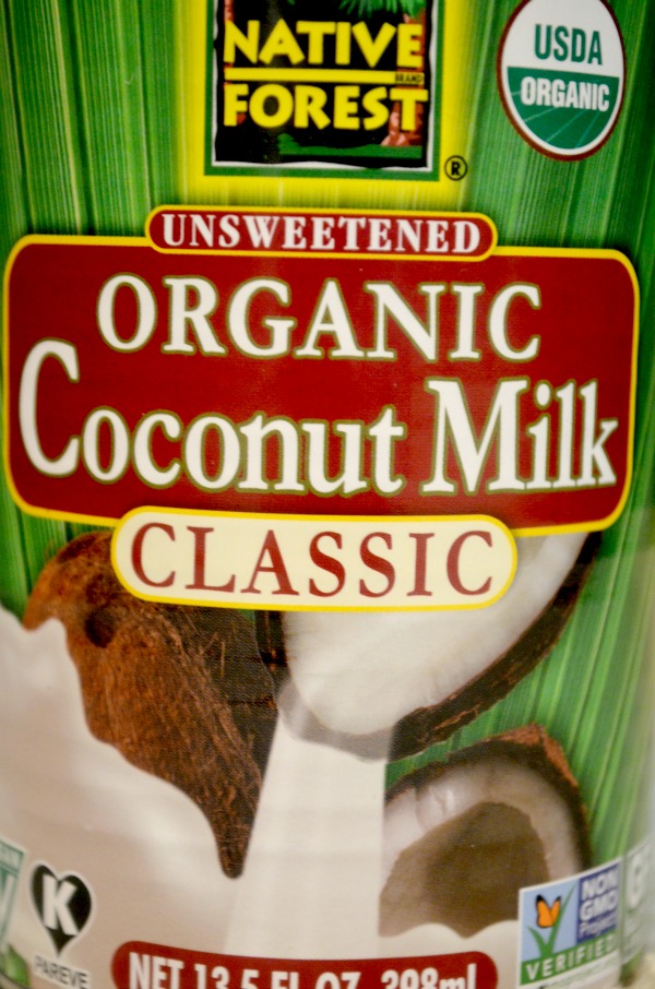 organic coconut milk