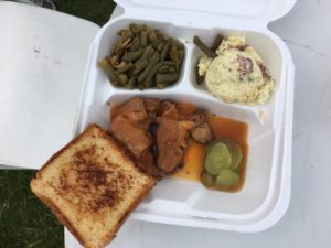 Beef Brisket, Green Beans, Potato Salad, Texas Toast from Smith's Catering