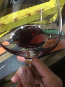 2015 Pinot Noir, Helluva Vineyard - new French oak barrel