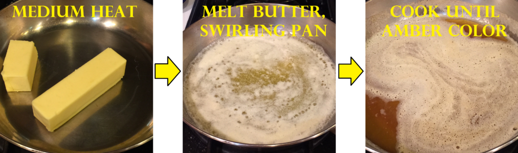 butter browned