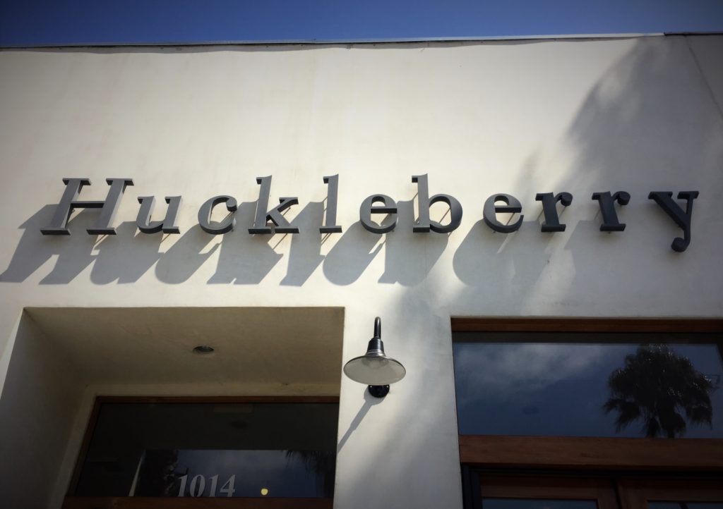 santa monica, california, huckleberry cafe