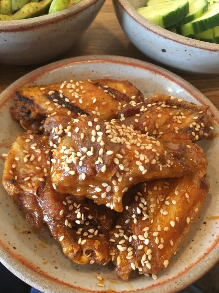 Spicy-Yaki Chicken Wings