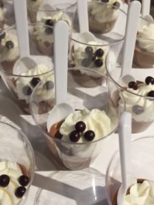 pot de creme. haute sweets , chocolate, dallas chocolate festival