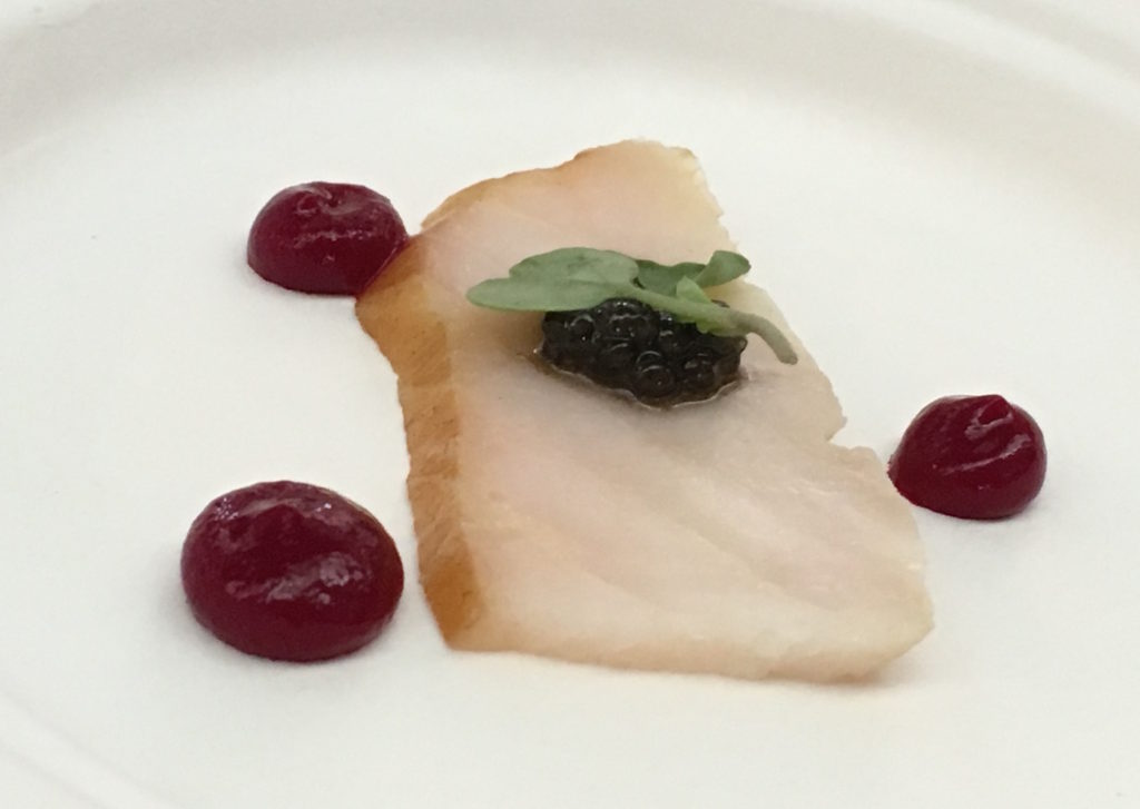 smoked hamachi wente restaurant