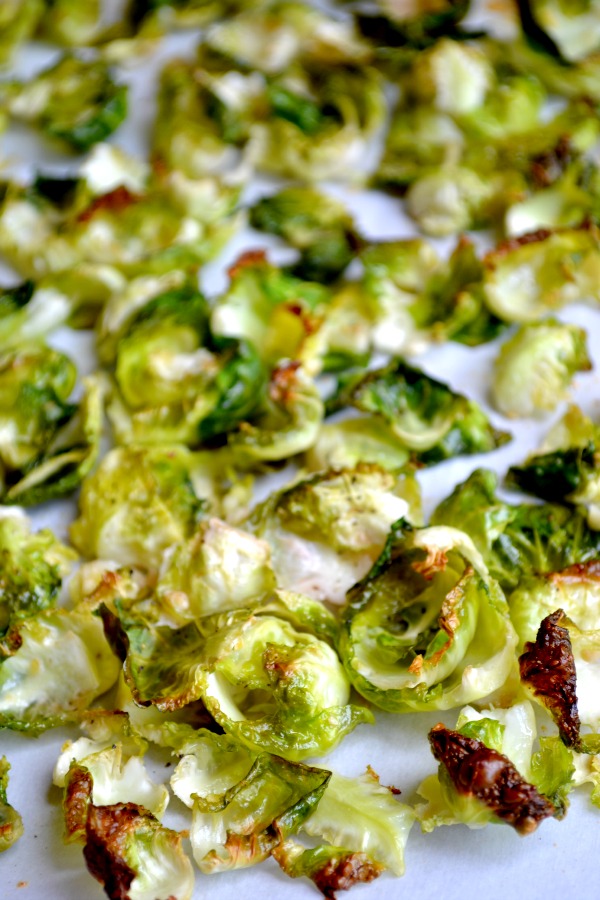 salt and vinegar brussels sprouts chips