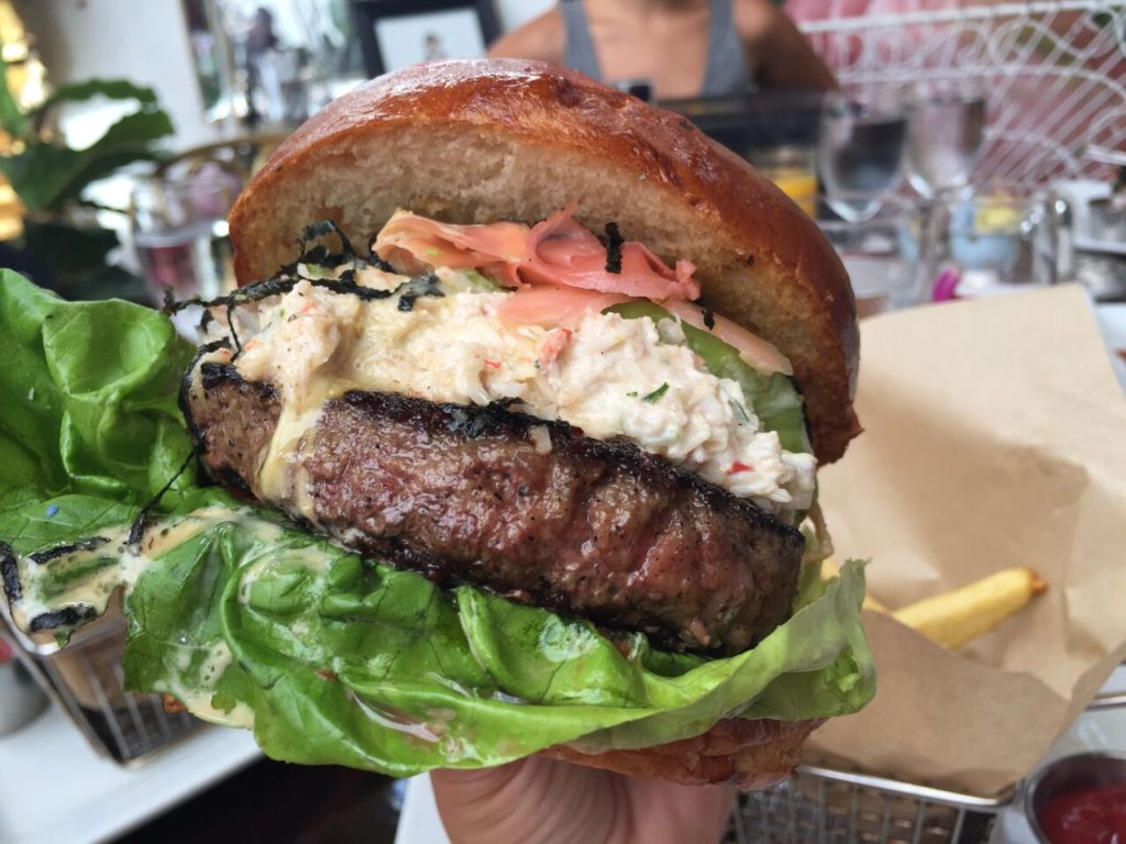 The Chef Katsu's Original California Roll Hamburger