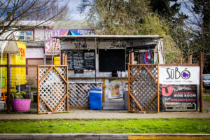 So much flavor to come from such a tiny food truck. 