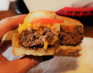 donut burger, Texas HIll Country, Fredericksburg