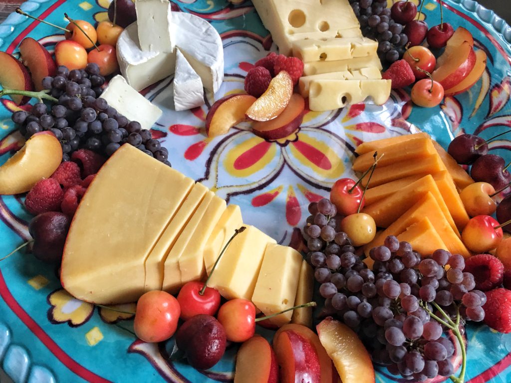 cheese and fruit